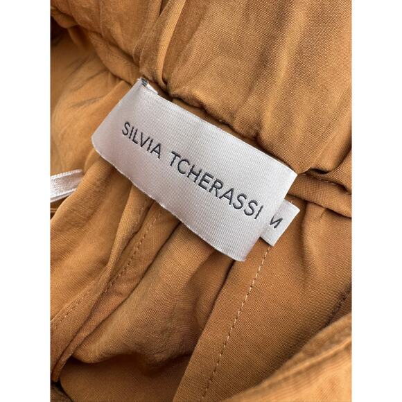 SILVIA TCHERASSI Darnell Cargo Pant Camel Medium M - Picture 8 of 9